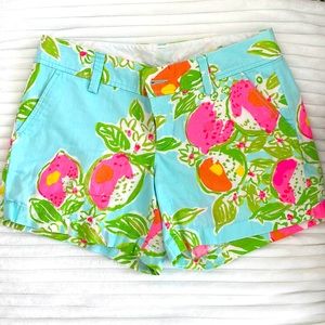 Lilly Pulitzer Pastel Blue Callahan Shorts